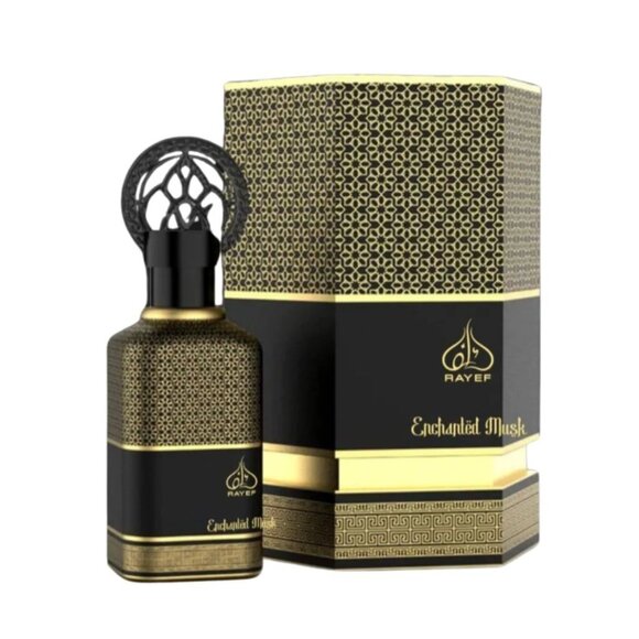 Enchanted Musk by Rayef EDP Men 100ml 3.4oz Made in Dubai Authentic - Picture 2 of 5